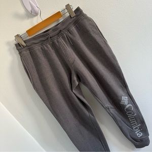 Columbia fleece winter  gray joggers